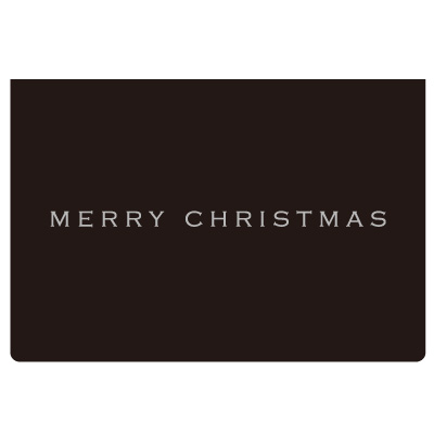 クリスマスギフトメッセージカードをプレゼント！