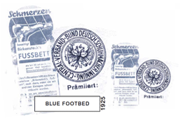 BLUE FOOTBED 1925